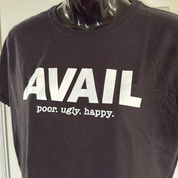 Avail 21st Anniversary Over the James 2019 Tour Ladies Cut T-Shirt Size Large - Picture 2 of 5